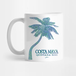 Costa Maya, Mexico, Palm Tree Mug